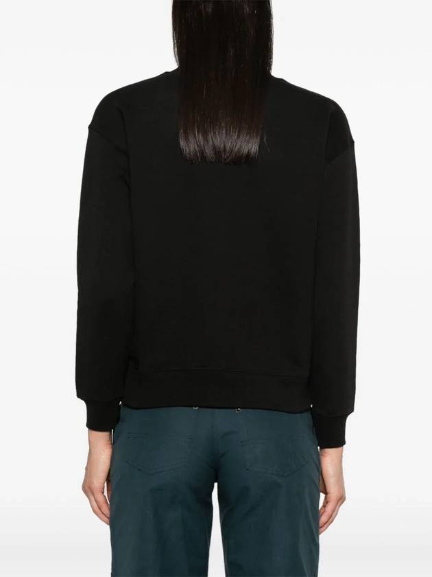 Boke Flower Cotton Sweatshirt Black - KENZO - BALAAN 5