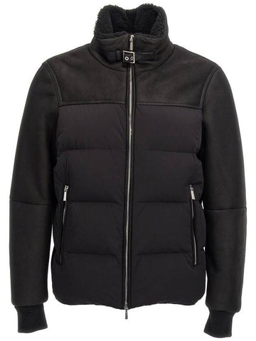 Moorer Black Down Jacket - MOORER - BALAAN 1