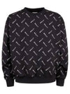 Sweater MJE05I CO269 U546 BLACK WHITE - BALLY - BALAAN 2