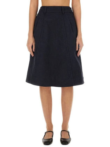 Margaret Howell Cotton Skirt - MARGARET HOWELL - BALAAN 1