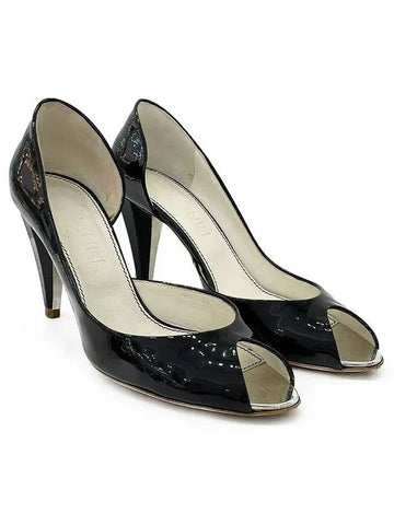 Open toe shoes 37 black 2ET0130 - CHANEL - BALAAN 1