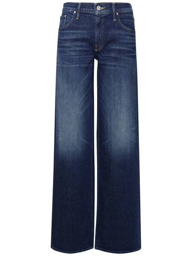 Mother Blue Cotton Blend Jeans - MOTHER - BALAAN 1