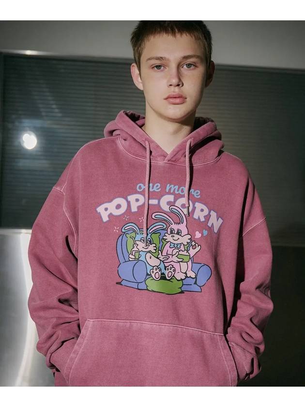 Bunny Popcorn Pigment Hoodie Dusty Pink - CPGN STUDIO - BALAAN 3