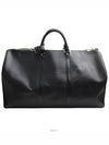 Black Epi Keepall 50 Travel Bag - LOUIS VUITTON - BALAAN 3