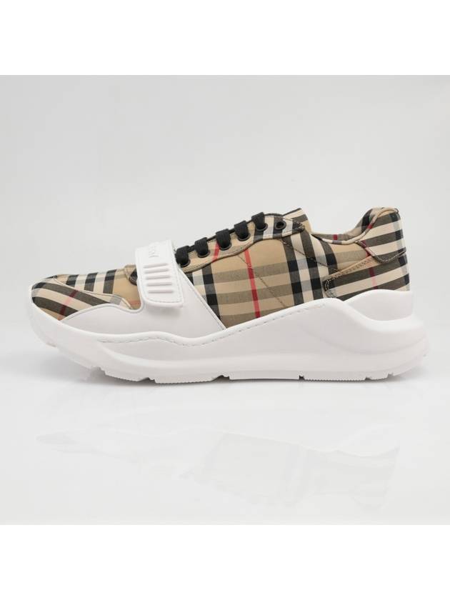 Women's Regis Vintage Check Velcro Sneakers - BURBERRY - BALAAN 4