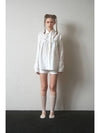 cloud ribbed shorts ivory - FOR THE WEATHER - BALAAN 2