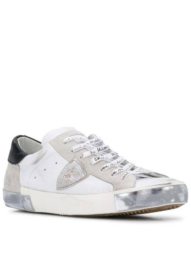 PRSX Vintage Low Top Sneakers White - PHILIPPE MODEL - BALAAN 3