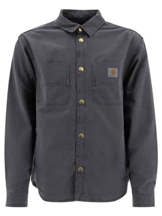 Conro Regular Fit Long Sleeve Shirt Grey - CARHARTT WIP - BALAAN 2