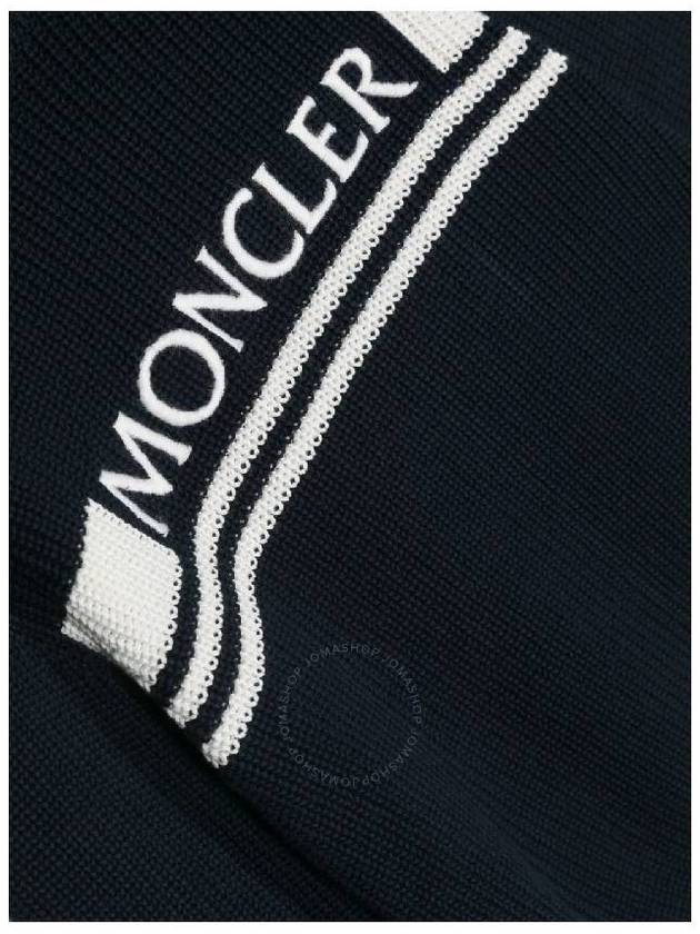 Moncler Boys Embroidered Logo Knitted Sweater, Size 10Y - MONCLER - BALAAN 3