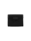 Japanese 6 Leather Card Wallet Black - MAISON MARGIELA - BALAAN 2