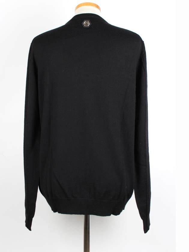 Plain logo knit L - PHILIPP PLEIN - BALAAN 4