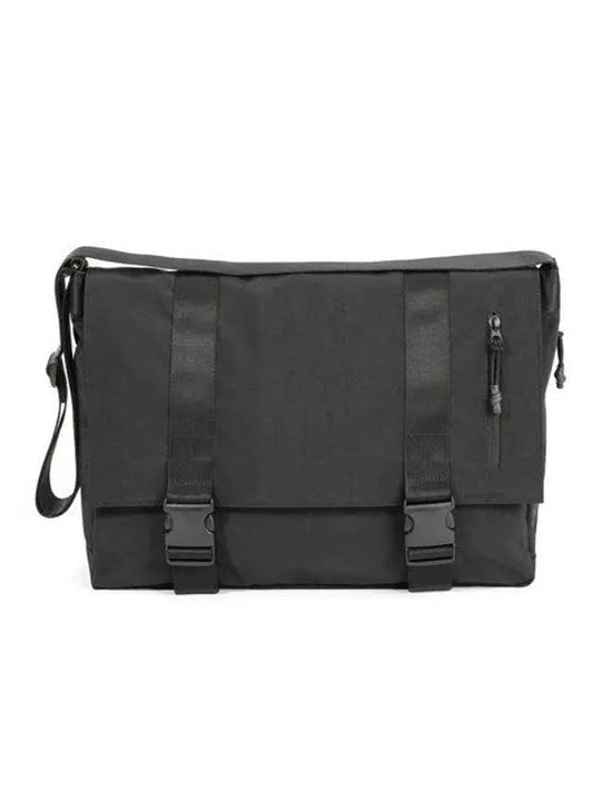 HOVER TWO BUCKLE CROSS BAG BLACK - MONSTER REPUBLIC - BALAAN 2