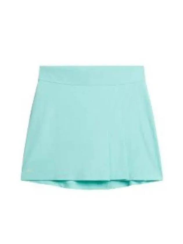 Thea Pleated Mini Skirt Aruba Blue - J.LINDEBERG - BALAAN 1