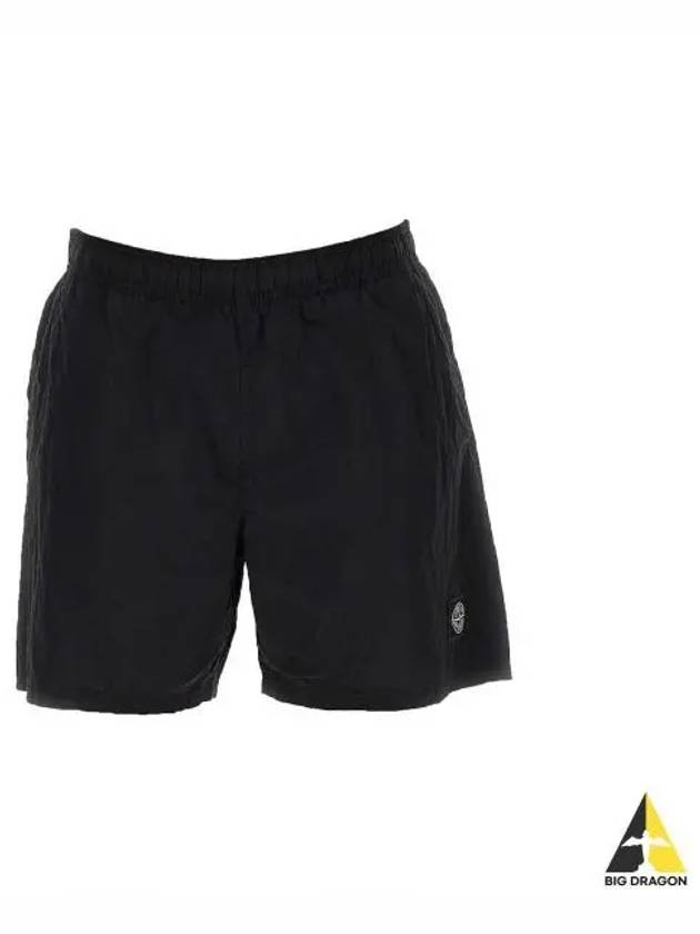 Nylon Metal Swimming Trunk Shorts Black - STONE ISLAND - BALAAN 2