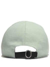 Embroidered Logo Cotton Ball Cap Light Green - JIL SANDER - BALAAN 3