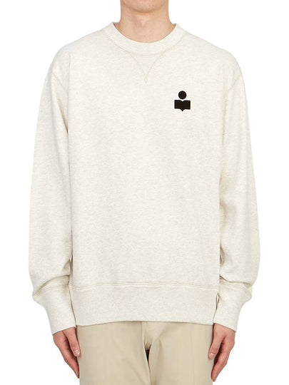 Mike Logo Cotton Sweatshirt White - ISABEL MARANT - BALAAN 2