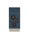 College Muffler Blue Denim - HERMES - BALAAN 1