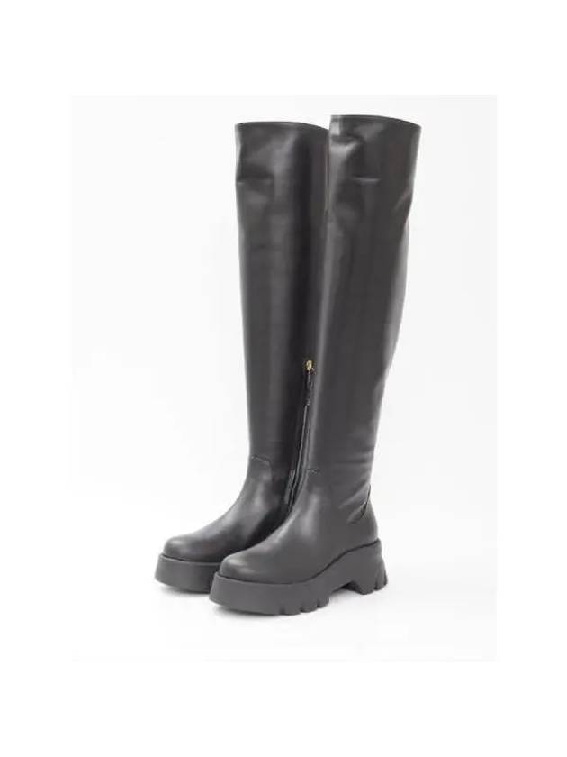 Gianvito Rossi MONTEY leather knee high boots G8022320GOMVGI - GIANVITO ROSSI - BALAAN 2