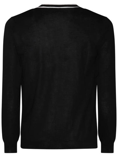 Valentino Garavani Black Wool Knitwear - VALENTINO - BALAAN 2