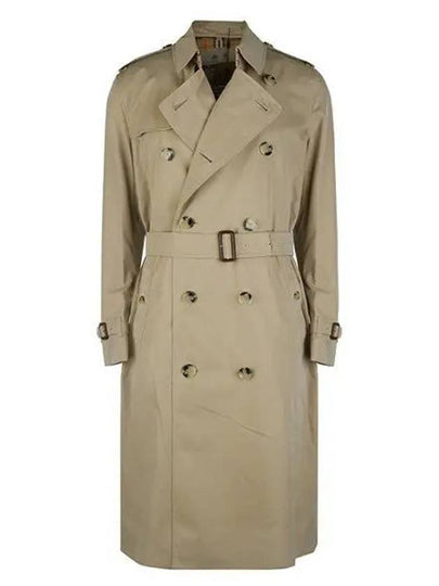 Men Kensington Heritage Trench Double Coat Beige - BURBERRY - BALAAN 2