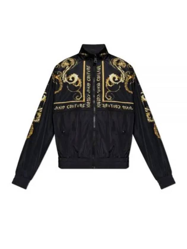 Chromo Couture Windbreaker Black - VERSACE - BALAAN 2