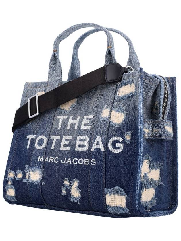 Marc Jacobs The Rip And Repair Denim Medium Tote Bag - MARC JACOBS - BALAAN 3