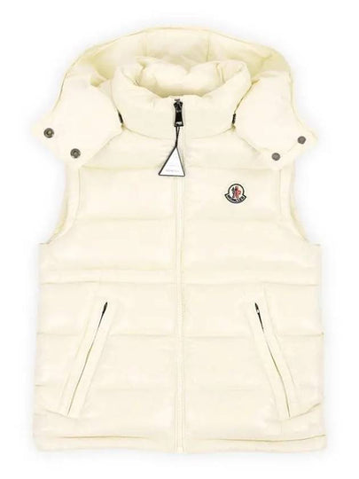 Kids ANIA Down Hooded Padded Vest Ivory 1A00081 68950 070 8 10A - MONCLER - BALAAN 2