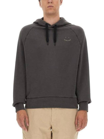 PS by Hooded Sweatshirt M2R 960XE L21169 77 CHARCOAL - PAUL SMITH - BALAAN 1