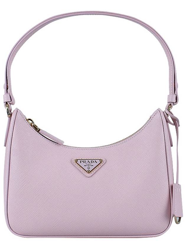 Saffiano Leather Mini Bag Pink - PRADA - 3