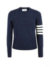 Diagonal Armband Knit Top Navy - THOM BROWNE - BALAAN 2