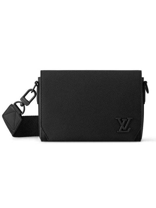 Takeoff PM Aerogram Messenger Bag Black - LOUIS VUITTON - BALAAN 2