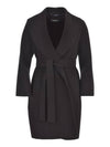 Messi Belt Wool Single Coat Black - MAX MARA - BALAAN 2