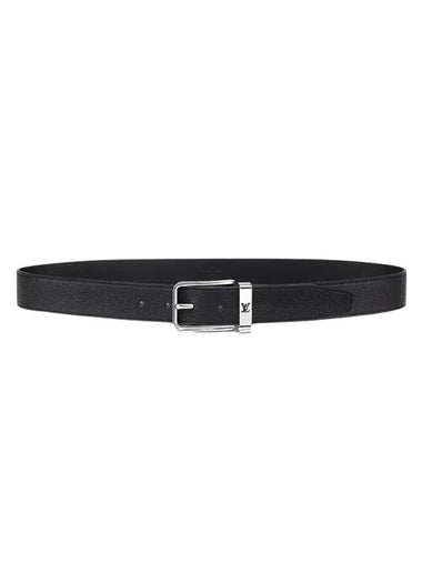 Pont Neuf 35MM Leather Belt Black - LOUIS VUITTON - BALAAN 1