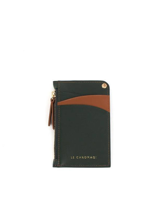 Colin card wallet green brown - LECHROMAQI - BALAAN 2