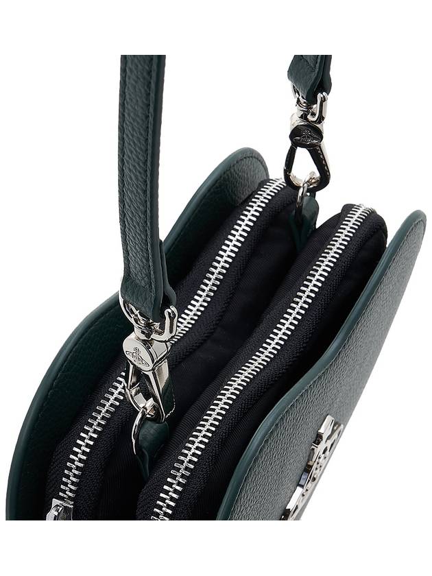 Louise Heart Cross Bag Dark Green - VIVIENNE WESTWOOD - BALAAN 8