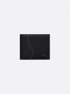 Saddle Compact Half Wallet Black - DIOR - BALAAN 2