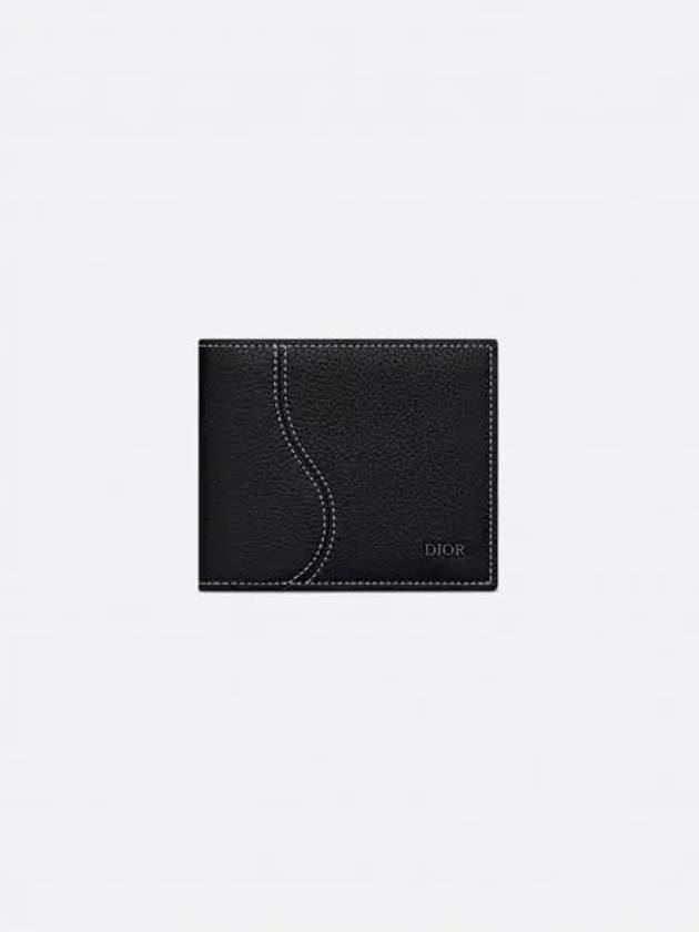 Saddle Compact Half Wallet Black - DIOR - BALAAN 2