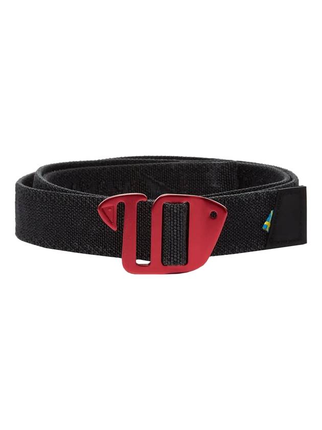 Gjord stretch 2 0 fabric belt raven - KLATTERMUSEN - BALAAN 1