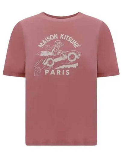 Racing Fox Comfort Short Sleeve T-Shirt Red - MAISON KITSUNE - BALAAN 2