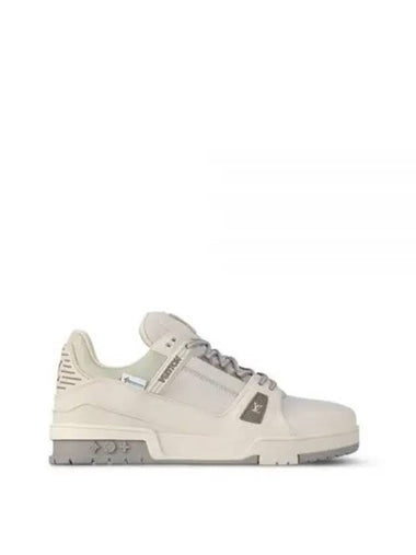 LV Trainer Sneakers Gray 1ADEWM - LOUIS VUITTON - BALAAN 1