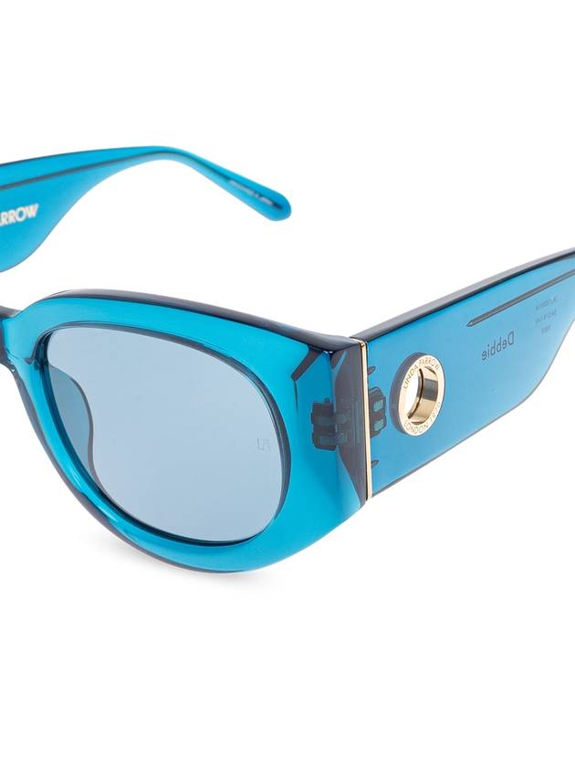 Linda Farrow Sunglasses, Women's, Blue - LINDA FARROW - BALAAN 4