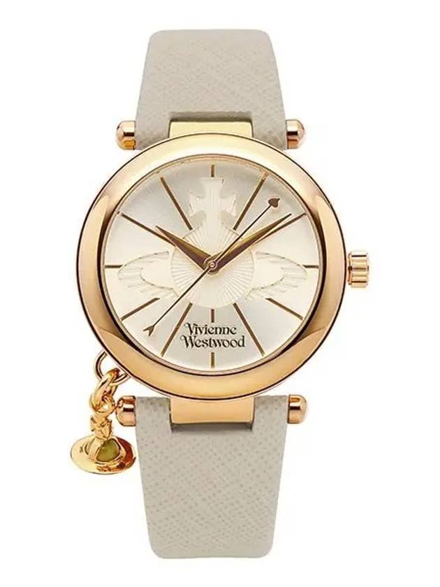 ORB Pop Quartz Watch Gold Beige - VIVIENNE WESTWOOD - BALAAN 1