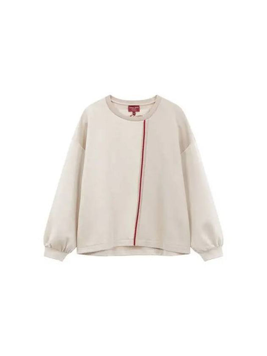 Women s Line Trimming Shining Sweatshirt Gold - GIORGIO ARMANI - BALAAN 1