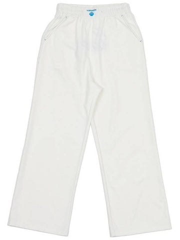 Chloe Recycled Wide Pants White - VIBEREEN - BALAAN 1