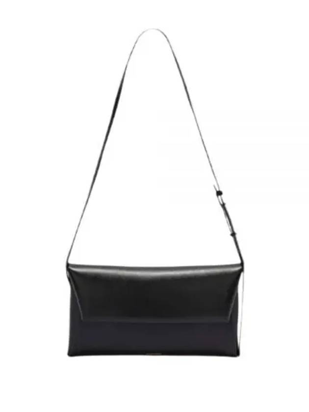 Folded Small Shoulder Bag Black - JIL SANDER - BALAAN 2