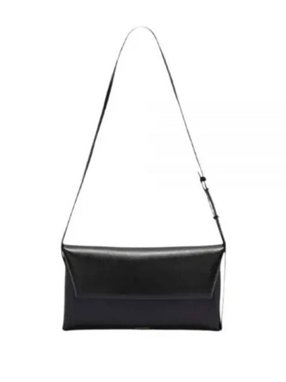 Folded Small Shoulder Bag Black - JIL SANDER - BALAAN 2