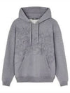 Logo embroidery hoodie 10139791A11439 - VERSACE - BALAAN 2