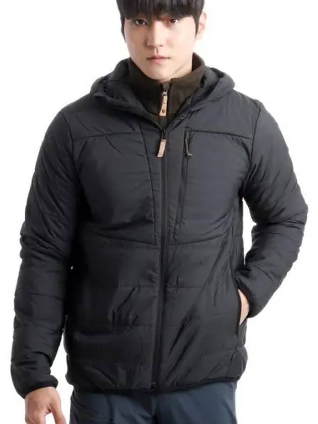 Men s Keb Padded Hoodie Black 82413550 M - FJALL RAVEN - BALAAN 1