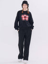 MET velvet detail sweatshirt pant set - METAPHER - BALAAN 5