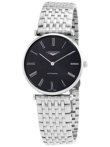 Longines La Grande Automatic Black Dial Men's Watch L4.918.4.51.6 - LONGINES - BALAAN 1